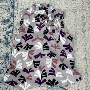 NWT Nine West Sleeveless Blouse